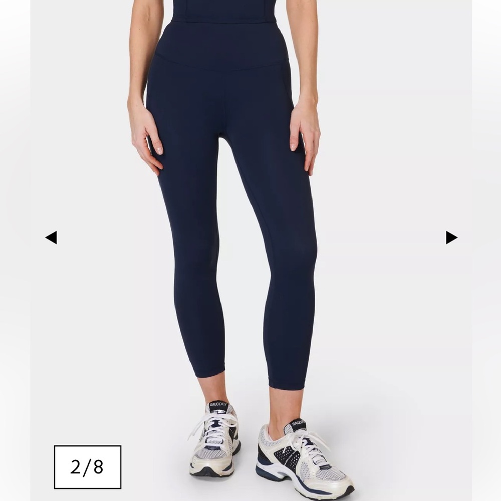 NWOT Sweaty Betty All Day 7/8 Leggings Navy | Sweaty Betty All Day Leggings